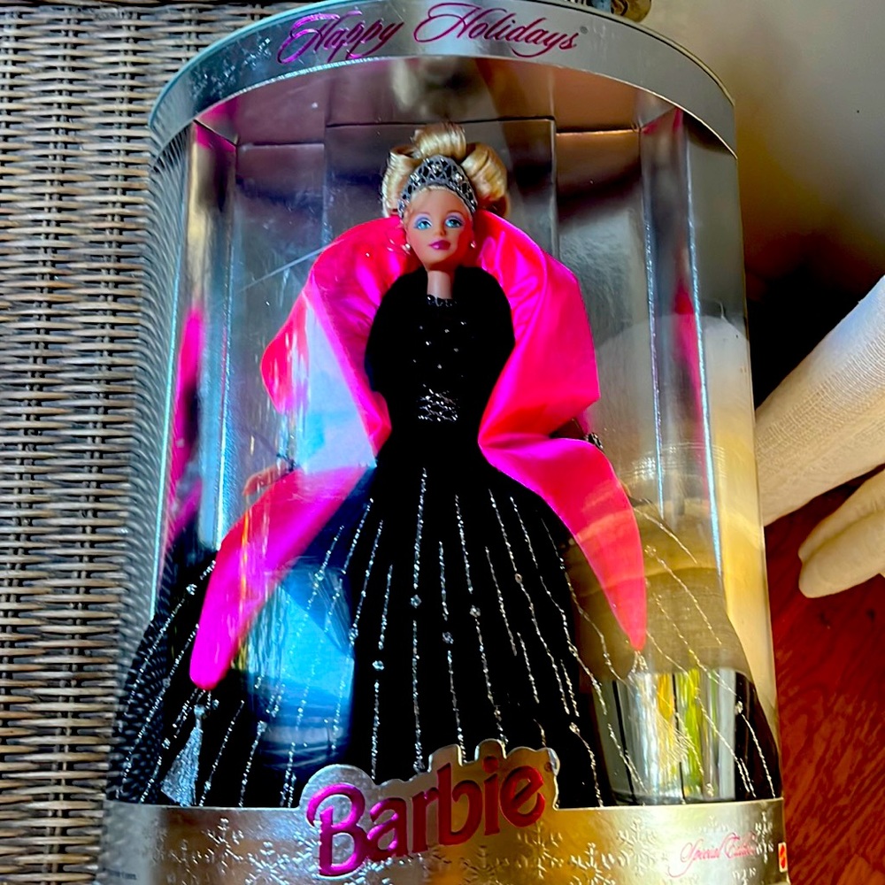 New Mattel Barbie..Happy Holidays 1998